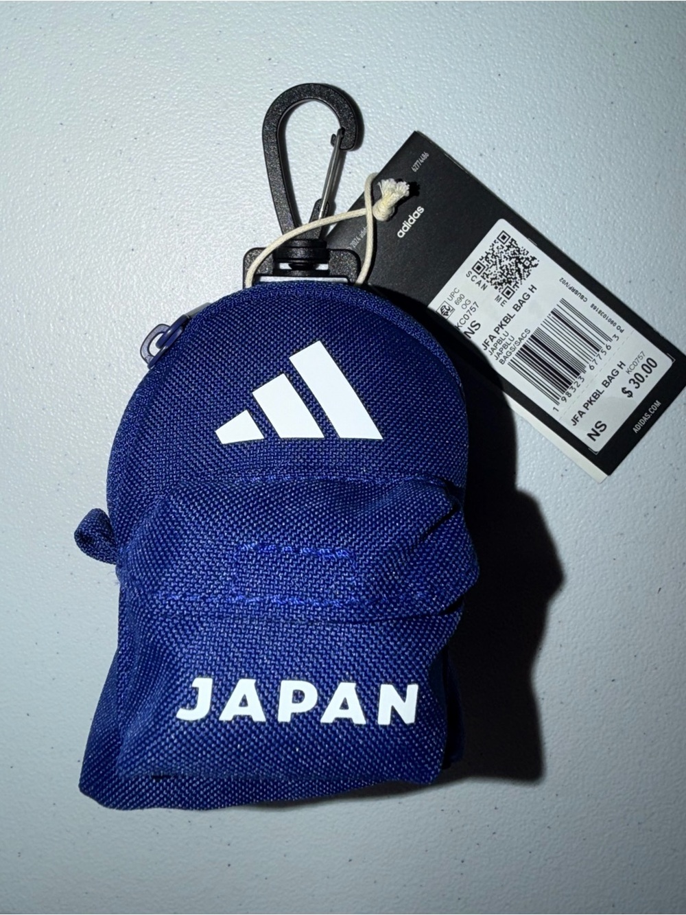Adidas/World Cup/Soccer: Japan Blue Mini Backpack Bag Tote